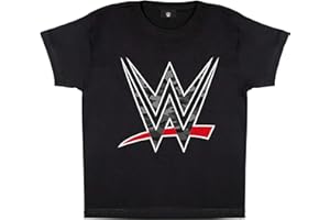 Popgear Koszulka Chłopcy WWE Camo Logo Boys T-Shirt Black