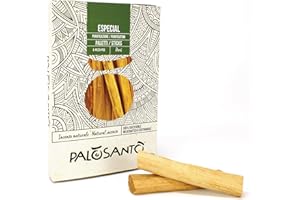 PALOSANTO - Incenso Naturale Palo Santo Especial Perù - 5 Legnetti - Paletti Grandi - Aroma Intenso e Lunga Durata - Palo Santo Originale Bursera Graveolens Etico e Sostenibile