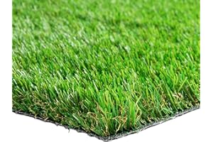 ‎STEFFENSMEIER Steffensmeier Kunstrasen Montana |++sehr hohe UV- beständigkeit+++|Soft|Outdoor|Meterware|Rasenteppich|wasserdurchlässig|Grün, Größe: 100x50 cm