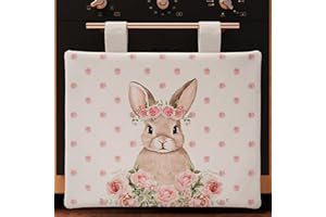 PETTI Artigiani Italiani - Copriforno Pasqua, Copriforno Pasqua Cucina, Copriforno Moderno per Pasqua in Stampa Digitale, 100% Made in Italy