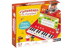 J'APPRENDS LA MUSIQUE 2024 - Jeu musical - NATHAN - Initiez-vous a la musique sans solfege !