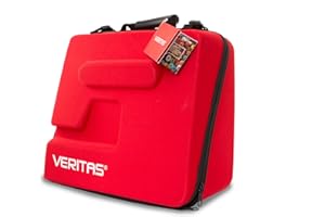 VERITAS 1225 Nähmaschine, Eva-Schaumstoff, Rot, 44 x 40 x 21,5 cm