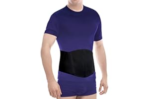 TOROS GROUP MANUFACTURE Pas na przepuklinę brzuszną pępkową gorset ortopedyczny z podparciem pępkowym rozmiar 2 Small czarny