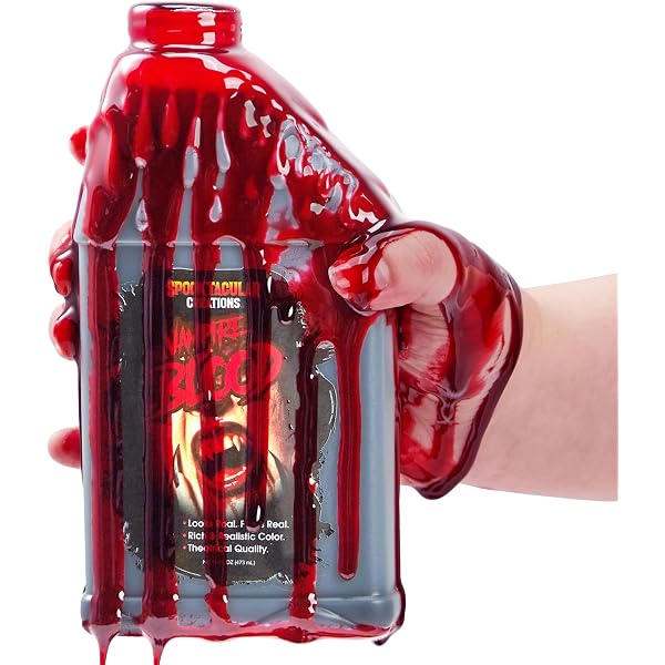 Rubie's Kunstblut Flasche – 473 Ml, Realistisch Für Halloween, Theater & Kostümpartys