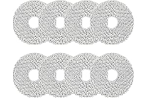 Spofan 8 Pezzi Panni Mop per ECOVACS DEEBOT X2/T20/T20e/T30/T30S Pro/Combo/T50 OMNI für Xiaomi X20/X10+ Plus für Dreame L10s/L10/L20/X40/L40/X50 Ultra Aspirapolvere, Riutilizzabili e Lavabili