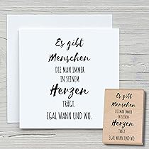 NEWSTAMPS Freundschaft Stempel - Holzstempel Mit Zauber Motiv