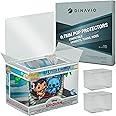Dinavio Crafthouse Premium 0.7mm Heavy Duty Pop Protectors Compatible with Towns/Moments/Rides - Ultra Thick 0.7mm FNKO Pop Protector, Crystal Clear, UV Protection, Scratch Resistant (2 Pack)