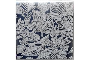 Kwan Crafts Large Size Leaves Plastic Embossing Folders for Card Making Scrapbooking and Other Paper Crafts 8063011