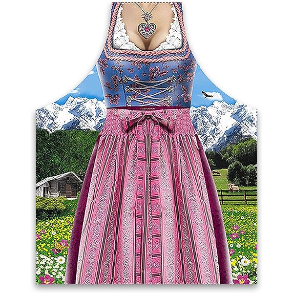 Grappige Schorten Voor Koppels Feest Schorten Paar Close Up Kochschürzenset Dirndl & Lederhose / 2 Schürzen Für Sie & Ihn Close Up Kookschortenset Dirndl Lederhose Voor Koppels Kookschorten Set