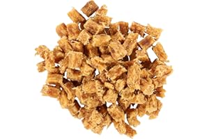 AVANZONA Friandises pour Chiens, Snacks Viande Séchée Naturelle, Cubes de Oie. 80g.
