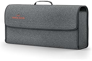 ‎WALSER Walser Auto Organizer Toolbag Größe L, Kofferraum Organizer, Auto Gadget, Aufbewahrungsbox Auto, Organizer, Auto Kofferraum Organizer, Auto Tasche, Organizer Auto, Auto Zubehör 50x16x21 cm grau