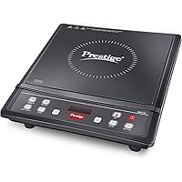 Prestige Iris 1.0 1200 Watt Induction Cooktop with Push Button (Black)