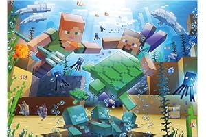 Ravensburger - Puzzle 1000 Piezas Minecraft | Puzzle Adultos | Rompecabezas Adultos | para Toda La Familia | 70x50 Cm | Regalo Adulto