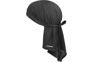 HASAGEI Bandana oddychająca chusta na głowę, bandana, szybkoschnąca, elastyczna, bandana, męska, sportowa bandana