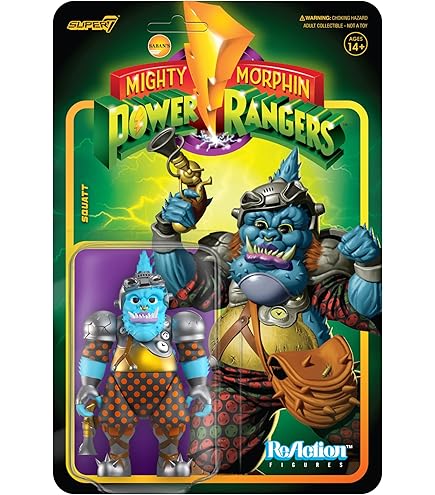 Mighty Morphin Power Rangers Megazord 7 klassieke figuur verzamelset (Dino Megazord