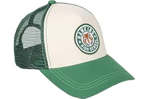 CERDÁ LIFE'S LITTLE MOMENTS Czapka z daszkiem Curve Stranger Things Unisex Dorosły, Zielony, rozmiar uniwersalny