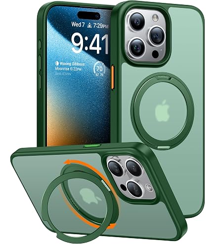 TORRAS Stronger Magnetic for iPhone 14 Pro Case, 12 FT Military