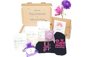 Bellalisia Pregnancy Gifts for Mums Expecting, a Delightful New Mum Baby Shower Mum to Be Gifts, Pamper Hamper Presents for Pregnant Women to Enjoy Handmade Natural Organic Bath Fizz Set