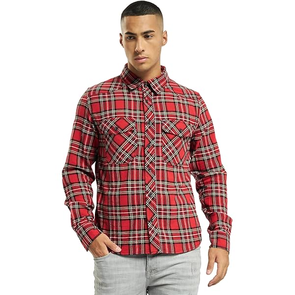 Chemise homme en flanelle carreaux marron Daxon | La Redoute