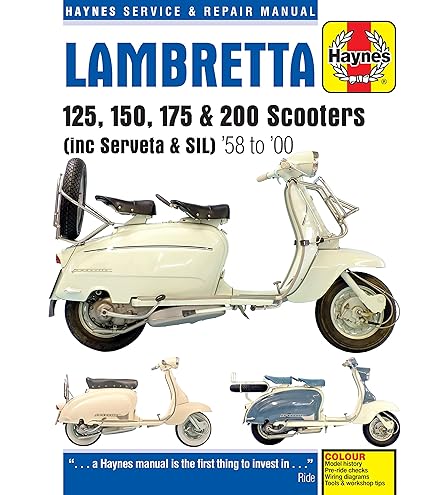【サードストリート】vespa scooter Haynes Vespa GTS, GTV, GT, LX, LXV, S, Primavera & Sprint (05-18