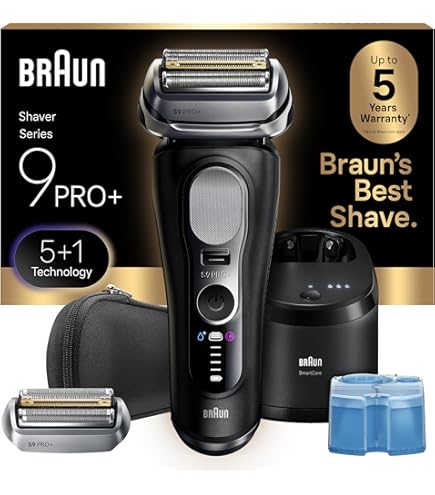 Braun Series 9 Pro Electric Shaver with 4+1 Head, Electric Shaver