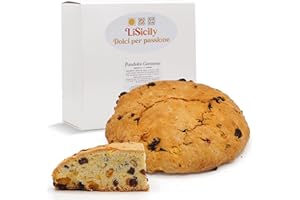 LISICILY DOLCI PER PASSIONE LiSicily - PANDOLCE GENOVESE BASSO (500 Gr) - PRODUZIONE ARTIGIANALE | Fresco Pandolce Basso Genovese interamente Fatto a Mano da Antica Tradizione Natalizia Ligure | Pasticceria Artigianale