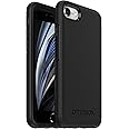 OtterBox Symmetry Case for iPhone 7/8/SE 2nd Gen/SE 3rd Gen, Shockproof, Drop proof, Protective Thin Case, 3x Tested to Military Standard, Black, No Retail Packaging