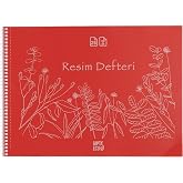 Gıpta 185578 Resim Defteri 25X35 Eko Spiralli 25 Yaprak 4956, Asorti