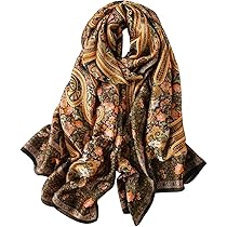 小物 evening scarf in silk satin Satin Scarf, Silk Hair Wrapping Scarf 90x90 cm | STOKLASA