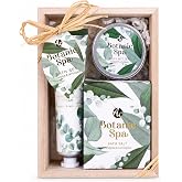 Accentra BOTANIC SPA Eucalyptus &amp; Lemongrass Green Gift Set | Cosmetic case personal care, hand cream, body butter, practical