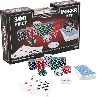 Ferriot Mallette 360 Jeux – Dames, Oies, Dominos, Loto, Chevaux, Roulette – Jeux De Société Complet – Marron