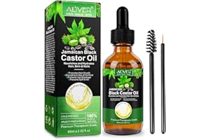 ZOXPM Aceite de Ricino Puro 60 ML Castor Oil Prensado en Frío Estimula el Crecimiento del Cabello, Pestañas y Cejas, Barba, Uñas, el Cuerpo y el Rostro Vegano y Cruelty Free