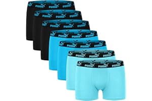 PUMA Boxershorts Jungen Kinder Unterhose Unterwäsche 7 er Pack
