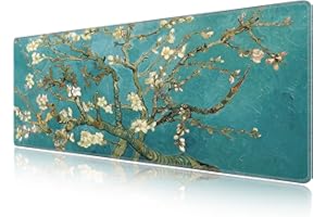 LL-COEUR Duża gamingowa podkładka pod mysz do laptopa, 120 x 49,8 x 0,3 cm, klawiatura PC, podkładka pod mysz XXL, podkładka na biurko, pozioma (1200 x 500 x 3 mm, morelowa)