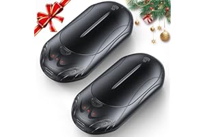 2 Pack Calentador de Manos Recargable OUTJUT 6000mAh Calienta Manos Calienta Manos Electrico Portátil 3 Modos de Calor Regalos para Raynauds, Golf, Camping, Senderismo