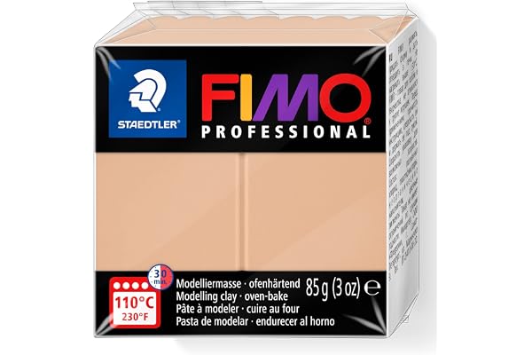 Staedtler FIMO STAEDTLER Professional-Pain pâte à Modeler 85 g Sable, 8004-45 St, 85g