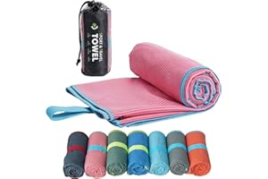 4Monster Microfiber Travel Towel swim towel Quick Dry, Lightweight Gym Towel Ultra Soft