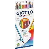 Giotto Stilnovo - Astuccio 12 Pastelli, Multicolore