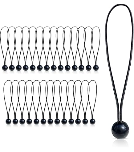 Master Lock 3205EURDAT - Cavi Elastici Con Ganci, 80 Cm, Per Campeggio E Giardinaggio - Foto 7