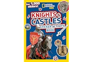 National Geographic Kids Knights and Castles Sticker Activity Book: Colouring, counting, 1000 stickers and more!