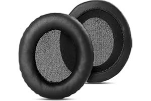 ‎HTINDUSTRY HTINDUSTRY Wysokiej jakości wymienne poduszki nauszne kompatybilne ze słuchawkami HD 485/HD485 z bardziej miękką skórą białkową/pianką memory foam