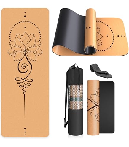 Ruota Yoga In Sughero - Per Flessibilità E Postura, 33cm