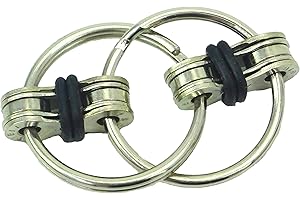 Christmas Concepts® - Exclusive Hand Fidget Key Chain Toy - Stress Reducer, Stress Relief, Autism - BLACK