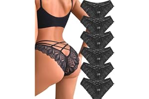 ALL OF ME 6-pack brasilianska trosor dam spets underkläder sexiga underkläder damtrosor brasilien underkläder kvinnor bikini