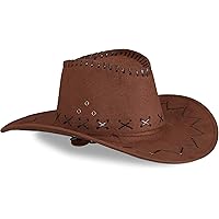 Mini cowboy hoed zwart met sherrif ster Goedkoop