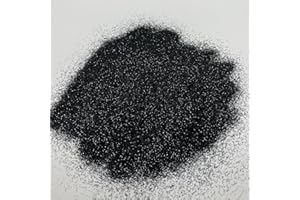 EliteKoopers Black 3.5oz/100g Ultra Fine Glitter Sparkle Shine Powder dust for Nail Art and Crafts Decor