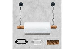 DEKAZIA® porta rotolo da cucina legno portarotolo da cucina portarotolo da cucina porta scottex da parete porta rotolone da muro portarotoli da cucina da parete accessori per cucina portascottex