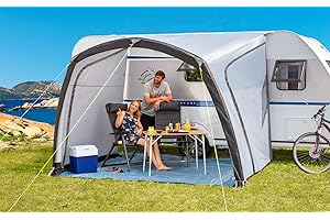BERGER | Pare-Soleil Gonflable Sombra-L 300x250 | Auvent de Camping | Store pour Camping-Car, Caravane Gonflable | Auvent Gonflable Camping Car | Accessoire Camping Car
