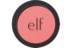 e.l.f. Primer-Infused Blush, Long-Lasting & Budge-Free Makeup, Lightweight Feel & Medium Coverage, Vegan & Cruelty-Free, Always Crushing