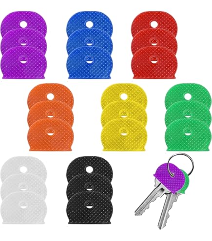 thumbnail image 2 of 24Pcs Rubber Keycaps Silicone Key Identifier Caps Coloured 2 of 12